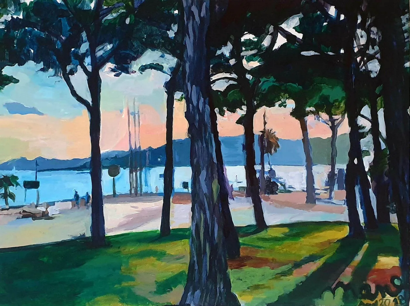2020 Emmanuelle Sitruk La Pinéde de Juan Les Pins