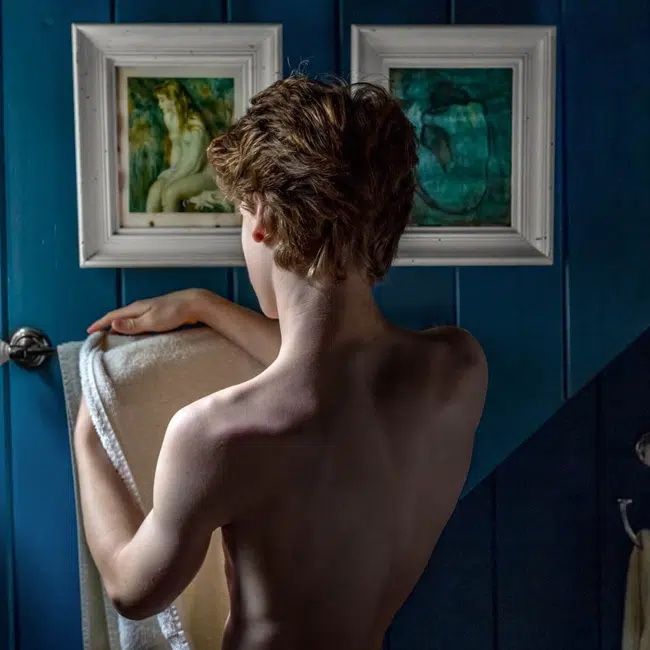 Allison Plass – Harlan in Blue