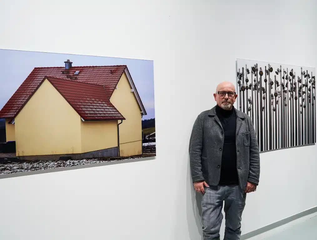 Thomas Schlereth at the exhibition